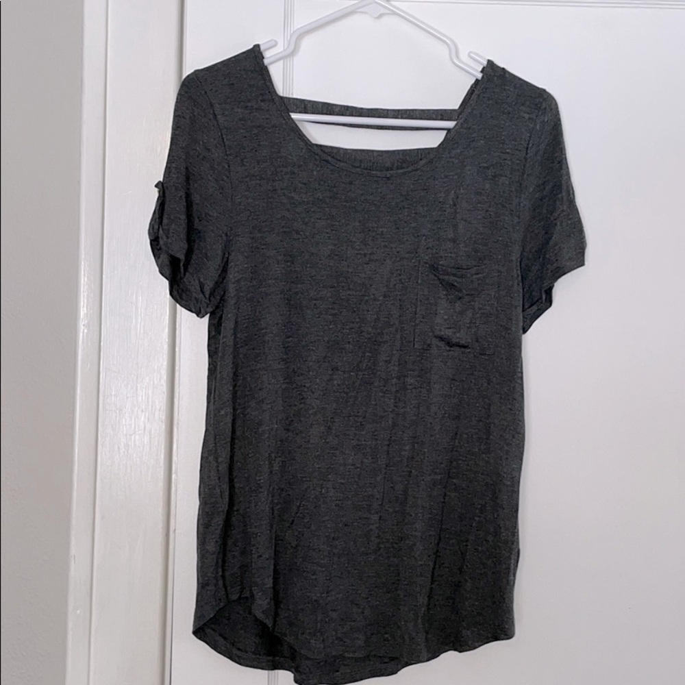 NWOT! Open back shirt